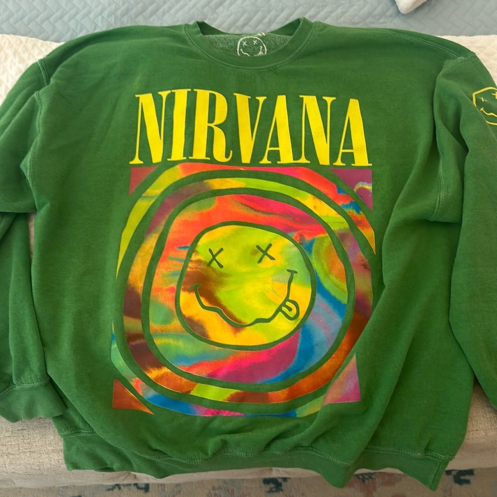 Nirvana Sweatshirt from URBAN OUTFITTERS